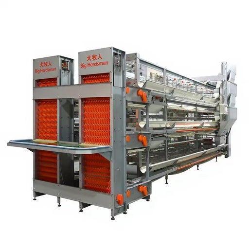 Professional Poultry Layer Cage System with IoT Climate Control and Zinc-Alloy Materials for 20-Year Service