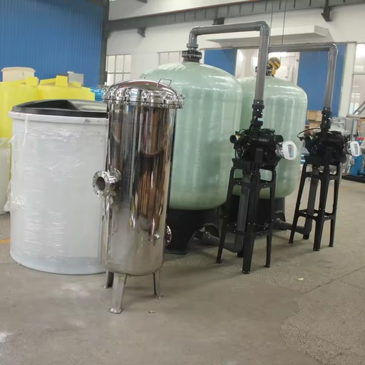 Industrial Water Softener System for Textile Dyeing & Printing / High-Efficiency Scale Prevention & Color Protection System
