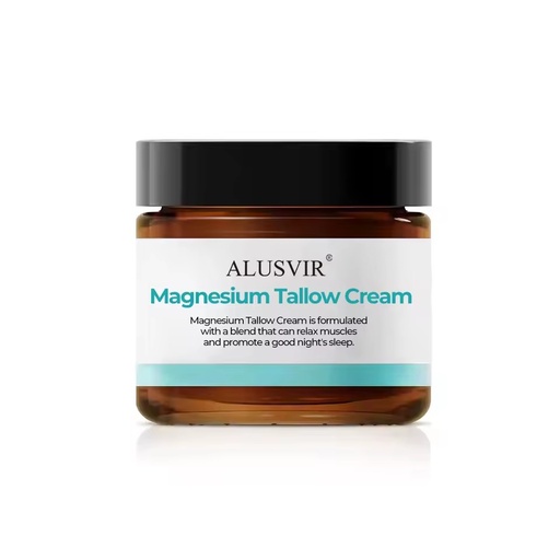 Private Label Beauty Skin Care Products Natural Magnesium Tallow Relax Moisturizing Face Body Foot Facial Moisturizer Cream Balm