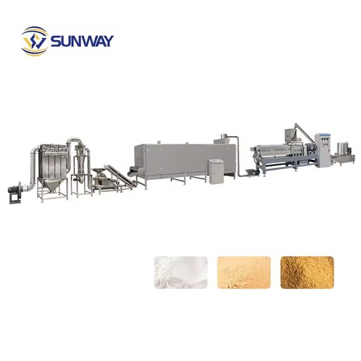 Nutritional Powder Production Line Grain Starch Maker Processing Machinery for Pregelatinized Modified Raw Material Fabrication