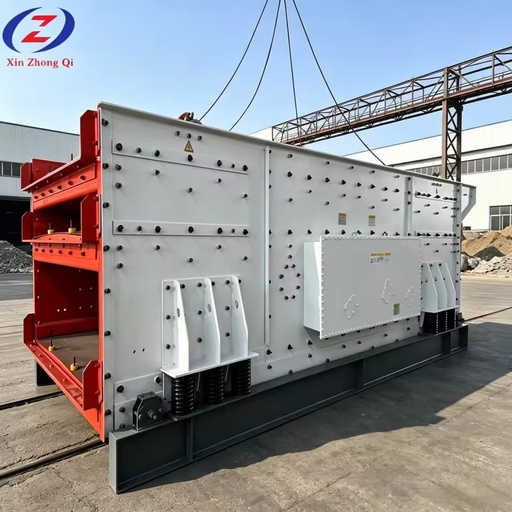 Vibrating Screen Machine with Motor and Gearbox for Ore Mining Quarry Aggregate Sand Screening and Stone Separation 380V