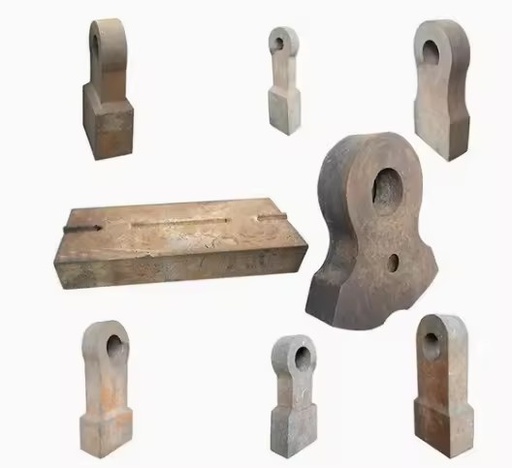Long Service Life High Load Hammer Head, Parts for Coal Mine Crushing Equipment