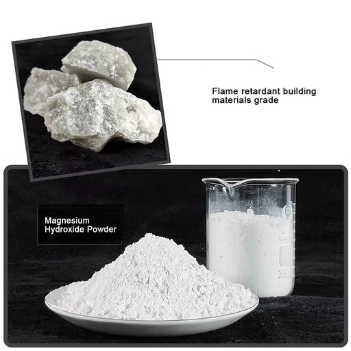 Best Price High Quality Flame Retardant Brucite Magnesium Hydroxide Supplier Reach Certificate for Flame Retardent