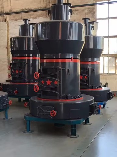 High Quality Raymond Mill Machine 0.6-7t/h Capacity 0.25-0.015mm Output Mineral Ore Powder Grinding AC Motor Bearing
