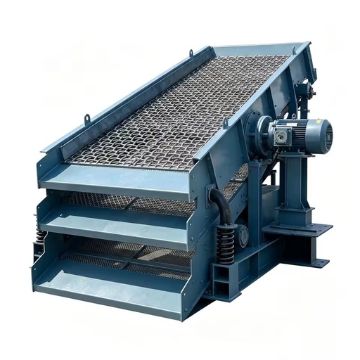 Huaye River Sand Gravel Mining 3-layer Screen Vibrating Screening Machine Core Motor Gear Engine Components 380V 3-Year Warranty