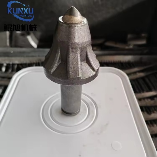 KUNXU S120W-22 Tungsten Carbide Forged Rock Bit Auger Bullet Teeth Trencher Cutting Tooth Drilling Tool for Coal Mining