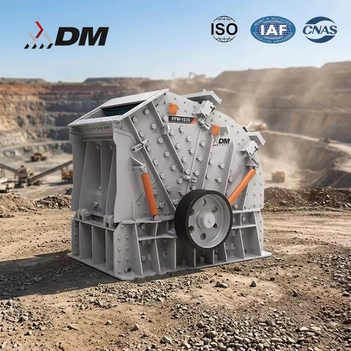 Mining Machinery European Version Granite Stone Crushing Impact Crusher AC Motor Bearing 160-600t/h Capacity