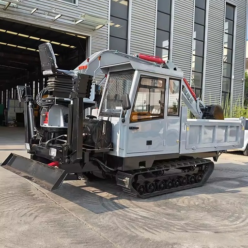 Tracked Dump Truck and Weichai Engine Hydraulic Tipping Mining Loader Vehicle Suitable for Matching Excavators and Bulldozers
