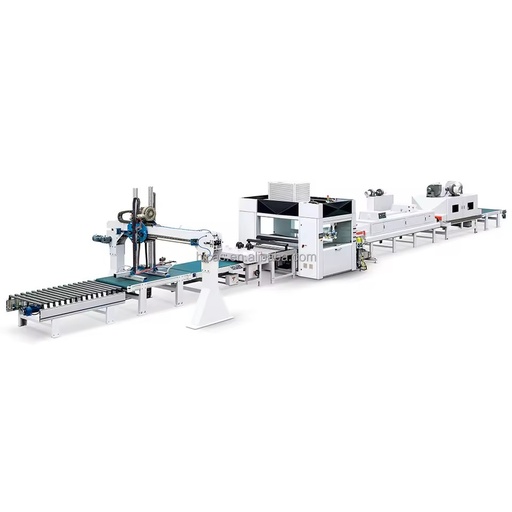 HICAS Automatic Spraying Line for Opposite Door Panel, Cabinet and Other Wood Paint Spraying