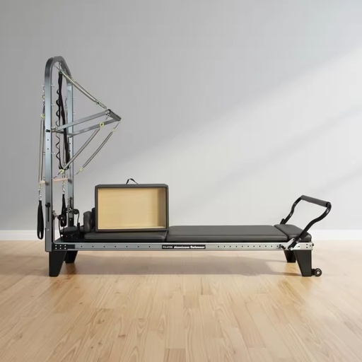 New Nextgen Aluminum Half Trapeze Reformer Full Set Machine Adjustable Pilates with Tower and Mat Alloy Frame for Studio Home
