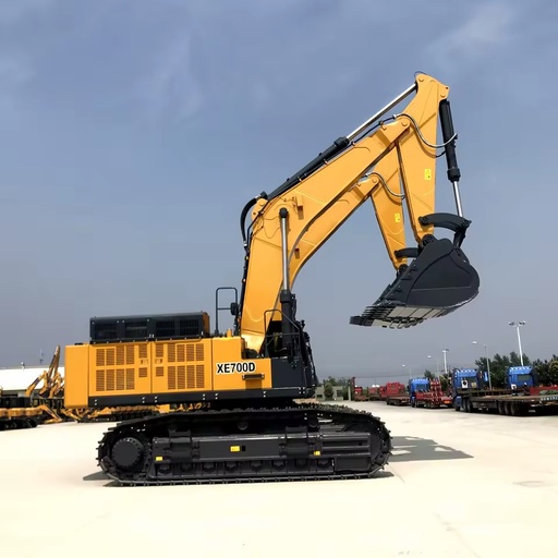 Coal Mine Stone Quarry Use 70Ton 2.4-4.6m³ Bucket Crawler Digger XE700D with 1 Year Warranty Large Mining Construction Machinery