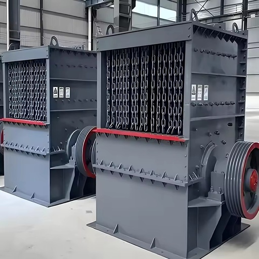 Heavy Duty Wheeled Box Crusher, Stable Breaking Equipment for Mixed Hard Rock Ore Lump for Large Temporary Construction Yard