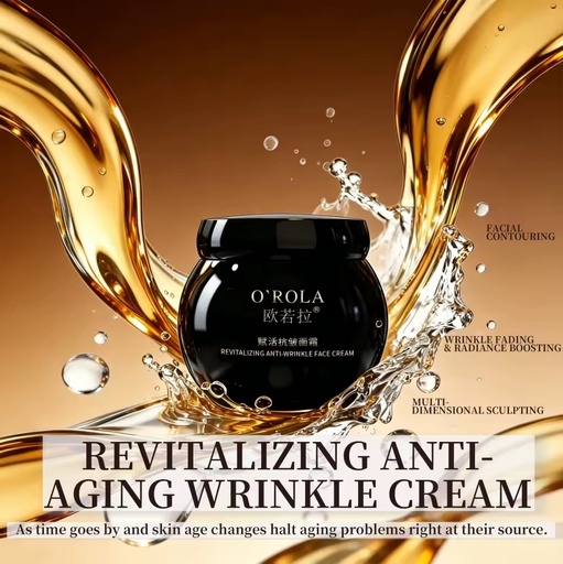 O'ROLA Private Label Anti Wrinkle Peptide Collagen Firming Contour Lifting Moisturizing Night Repair Treatment OEM Custom Logo