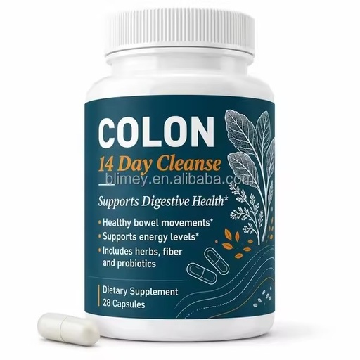 Supplement Manufacturer Pills Colon Liver Lung Detox 14 Day Cleanse and Detox Capsules Supplement
