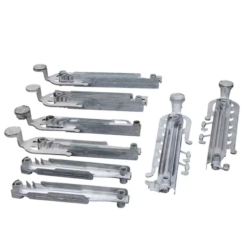 Customized Zinc Aluminium Casting Mold Aluminium Die Casting Radiators Mold for Cold Chamber Casting Machine