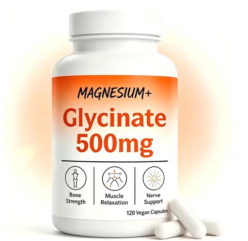 OEM Magnesium Glycine Capsules Healthy Sleep Muscle Recovery Magnesium Threonine Supplement
