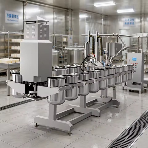 Full Automatic Curding and Coagulating Tofu Making Machine Beancurd Machine Tofu Production Line