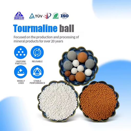 Industrial Ceramic Alkaline Ball Mineral Water Filter Adjusts PH for Drinking Water Tourmaline Ball