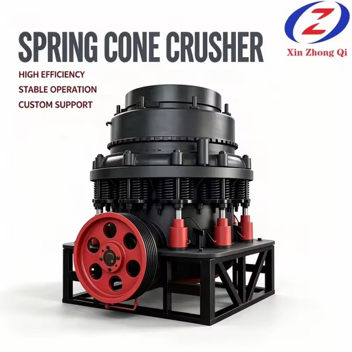 Wholesale Spring Cone Crusher Heavy Duty Medium Fine Crushing Machine for Granite Basalt Iron Ore Quarry Mining Production Line