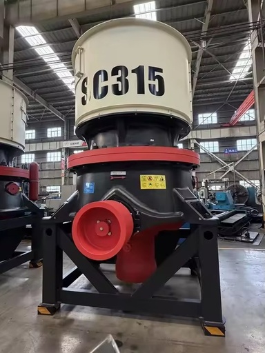 New SC Series Single Cylinder Hydraulic Cone Crusher AC Motor Bearing Rock/Ore Crushing Aggregate Gravel 171-662t/h