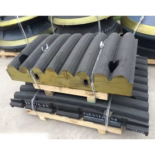 High Manganese Steel Casting Jaw Crusher Wear Spare Parts C96 Fixed Jaw Plate for Ore Mining