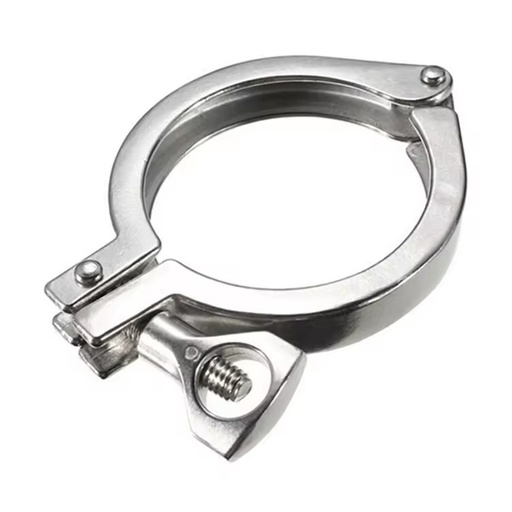 Stainless Steel SS304 316 C Type Single-Pin Heavy Duty Hinge Clamp Food Grade Sanitary Tri Clamp