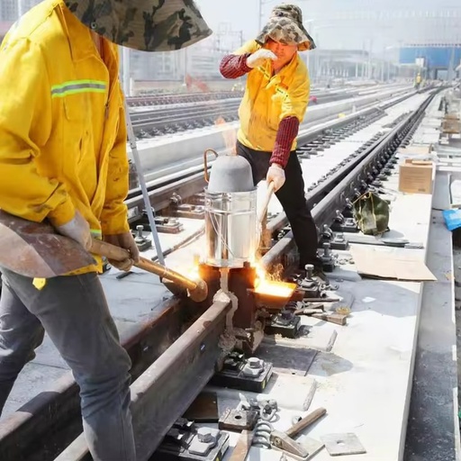 Steel Rail Thermite/Aluminothermic Welding Machine for City Tram/Crane Use CE Certified Manufacturer