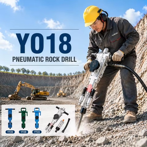 Kaishan YO18 YO20 YT24 YT28 Pneumatic Rock Drill Jack Hammer Air Leg Machine for Mining & Quarry Eco-Friendly