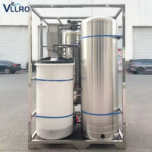 Salt-Efficient Stainless Steel Tank Ion Exchange Softening System for Medical Water Treatment