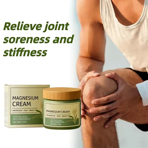 Magnesium Body Cream for Muscle Relief and Stiffness Fast Acting Magnesium Chloride Cream Relax for Neck Shoulder Back