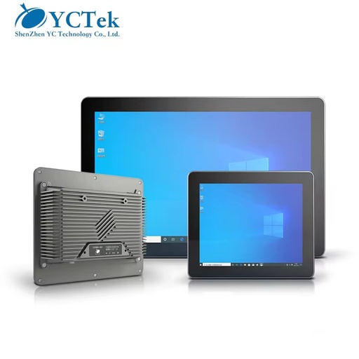 Capacitive/Resistive Industrial Touchscreen Displays (7 to 21.5) Inches HDMI Aluminum-Magnesium Alloy Wall-Mounted/Flush-Mounted