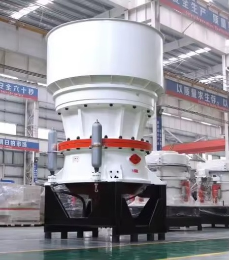 New SC Series Single Cylinder Hydraulic Cone Crusher PLC AC Motor Bearing Capacity for Rock/Ore Aggregate