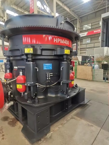 HPM Multi-cylinder Hydraulic Cone Crusher AC Motor Engine High Productivity for Granite Limestone Mining Quarry Construction