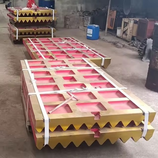 High Manganese Steel Casting Jaw Crusher Parts OEM Movable Jaw & Liner Plates for Coal Mining Rock Ore Wear Resistant