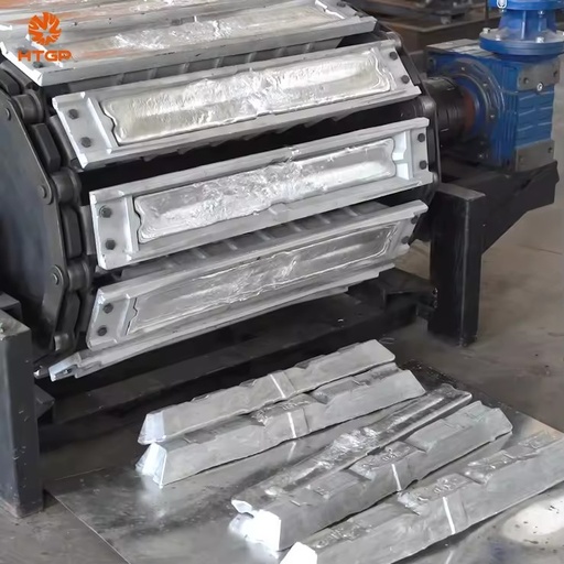 Aluminum Ingot Oven Automatic Melting Furnace Casting Equipment Recycling Machine Aluminium Production Line
