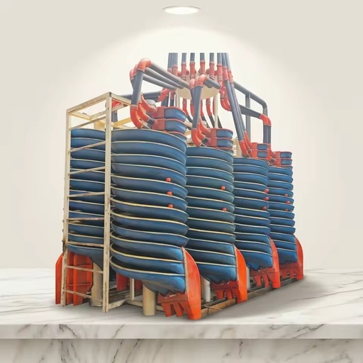 High Recovery Spiral Separator Machine for Gold Ore Mining Processing Plant Gravity Separation Equipment