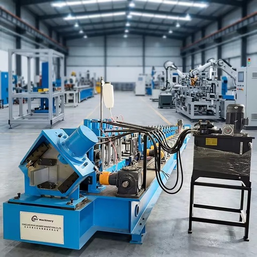 Industrial Durable High Precision Automatic Zinc Aluminum Magnesium Steel Structure U Purlin Roll Forming Machine
