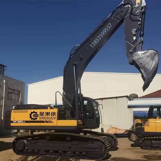 XGY OEM Product DX380LC-C Heavy Duty 360 Crawler Excavator Multi Function Hydraulic Digger for Mining Rock Breaking & Digging