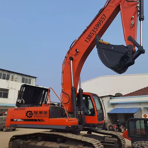 XGY DX/H Series DX380LC-C Heavy Duty Crawler Excavator Cummins Engine KYB Hydraulic High-Digging Power Mining Rock Breaking