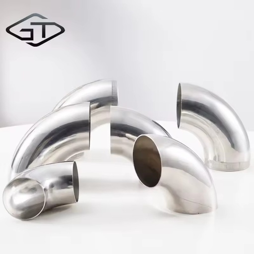 2 4 Inch Stainless Steel 304 316l Pipes Fittings 45 90 Degree Long Radius A234 Wpb Sanitary Elbow Sr Lr Ss316l for Shipbuilding