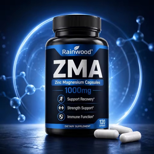 OEM Zma Zinc Magnesium Capsules Support Recovery Strength Support Immune Function 1000mg Supplement ZMA Capsules