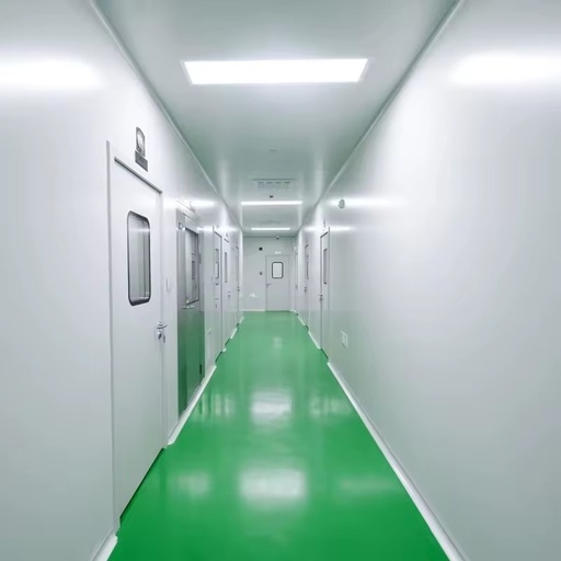 ISO Class 7 Prefabricated Cleanroom System With Sandwich Panel for Electronic Production Line