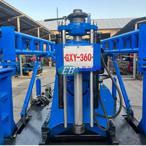 300 Meters Crawler Mounted Water Well Drilling Rig Machine with Air Comprerssor Mining Bore Hole Drilling Machine