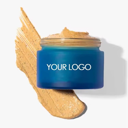 Organic Bikini Area Brightening Coffee Vitamin C Turmeric & Acid and Coconut Milk Tumeric Foam Lip Scrub With Customised Package