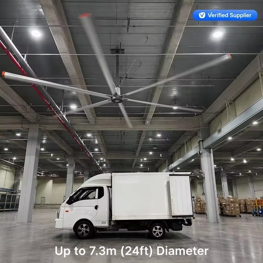 Airport Big Ceiling Fan Large Industrial Ceiling Fan for Gyms & Super Large Plant