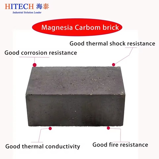 Supply Durable MGO C Magnesia Carbon Brick for Blast Furnace