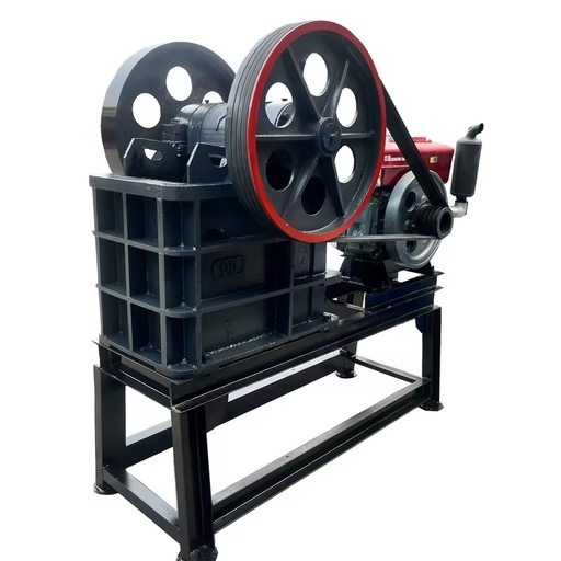 Small Portable Jaw Crusher Machine with Motor Bearing & Engine for Rock Concrete & Limestone Crushing High Capacity 15-50t/h