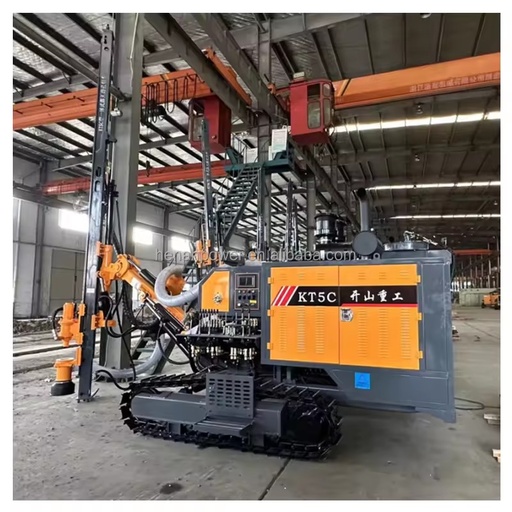 KT5C Hard Rock Drilling Machine Track-mounted Drill Open Use Drill Rig for Quarry Mining