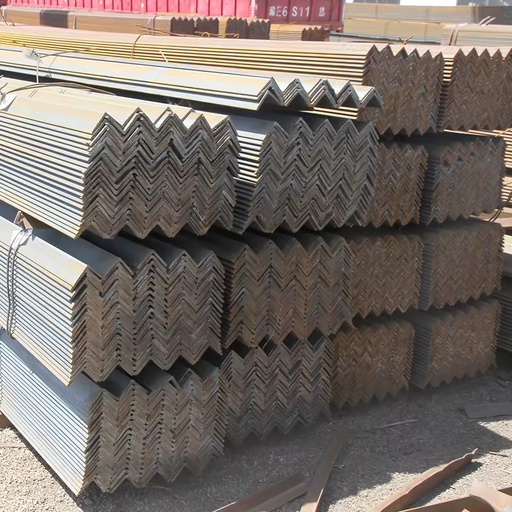 High Strength Hot Rolled Dip Brackets Carbon Mild Q235 Ss400 Iron Heavy Duty Steel Angle Bar