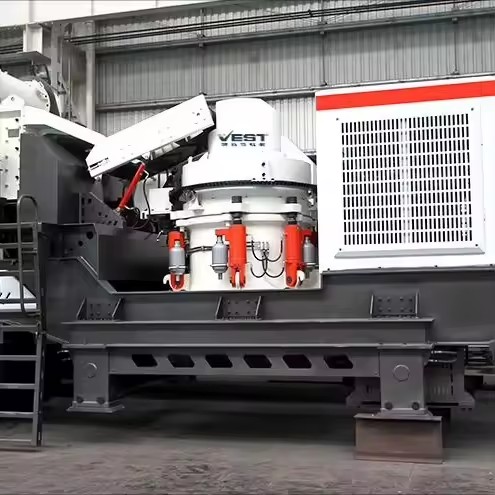 Portable Cone Crushing Equipment for Quarries, Sand & Gravel, Rock, Concrete, and Ore